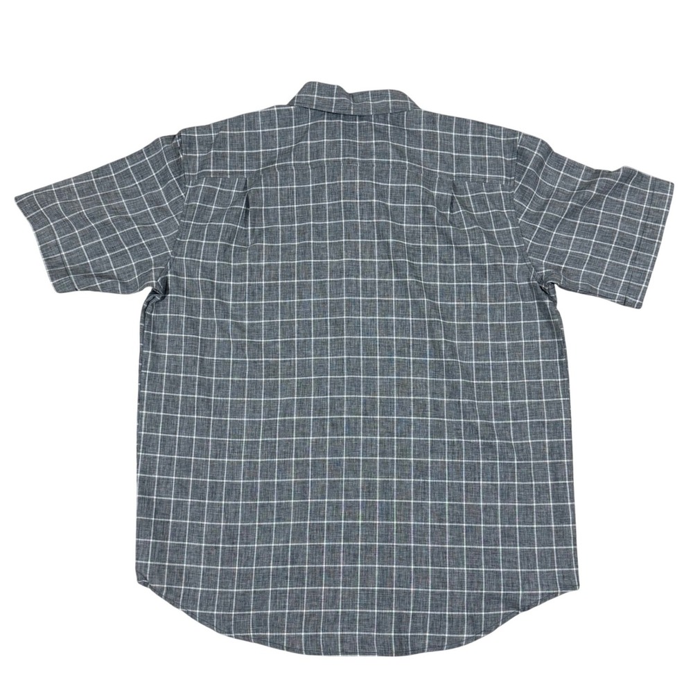 Orvis Mens Large Windowpane Check Short Sleeve Button Down Fishing Shirt NEW‎ - Picture 3 of 9